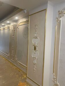 مجری پتینه ورق طلا گچبری نقاشی میکروسمنت 